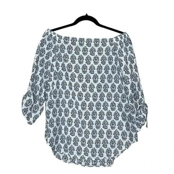 J. McLaughlin women’s “Natasha” off the shoulder lightweight blouse size small - Picture 3 of 6
